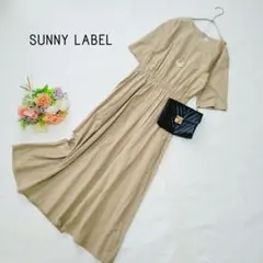 URBAN RESEARCH＊SUNNY LABEL＊ベージュコットンワンピース