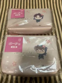 【即購入⭕️】忍たま乱太郎 フリューくじ ポーチ賞 山田利吉・土井半助