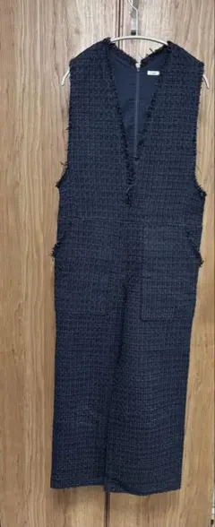 ツイード オーバーオール