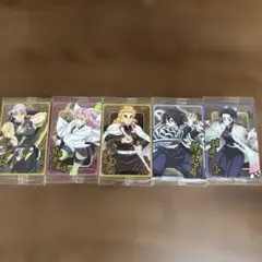 鬼滅の刃ウエハース10 柱　5枚セット