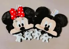 ディズニー　ファンキャップ　ミッキー　ミニー　ペア