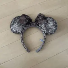 ミニー　カチューシャ　スパンコール