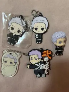 三ツ谷隆 アクリルキーホルダー 5個セット