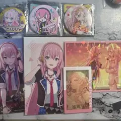 巡音ルカ　エピカ箔押し　缶バッジ　100均　特典　まとめ売り