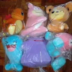 ポケットモンスター めちゃもふぐっとぬいぐるみ ドオータグ付き 5個
