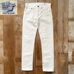 【極美品】orSlow 107 ホワイト デニム パンツ S 71394862のサムネイル