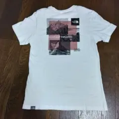 THE NORTH FACE Tシャツ ホワイト Sサイズ　バックプリント　白
