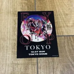 未使用☆B'z 5/23(土)大阪 購入特典ステッカー☆FYOP+ - メルカリ