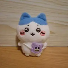 ①紫 くまさんポシェット ちいかわおすわりぬいぐるみのサムネイル