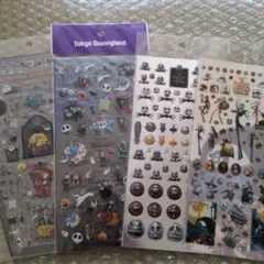 ナイトメア・ビフォア・クリスマス　シール　4種