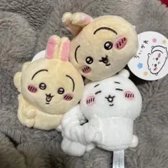 ちいかわシュシュ×2 ストラップ1