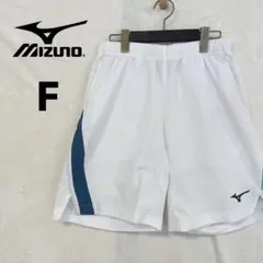 MIZUNO ミズノ ハーフパンツ ショートパンツ L 白 ロゴ スポーツ