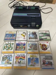 ツインファミコン本体 ゲームソフト12本セット