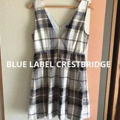 【状態良好❗️】BLUE LABEL CRESTBRIDGE 総柄 ワンピースのサムネイル
