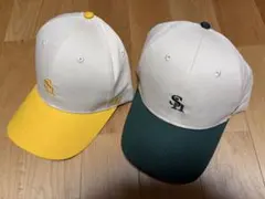 福岡ソフトバンクホークス　B-Unionオリジナルキャップ 2個