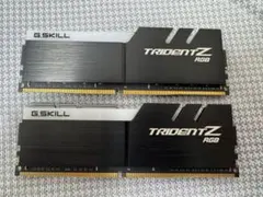 メモリ G.SKILL Trident Z RGB DDR4 16GBx2枚 - メルカリ