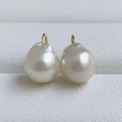 あこや真珠 ソリティアピアス アコヤパール Pearl M289
