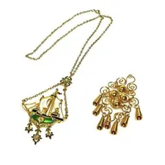 ネックレス　ペンダントトップ　アンティーク