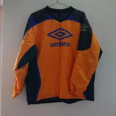 umbro ピステ・ウィンドブレーカー オレンジ/ブラック