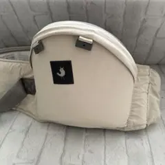 POGNAE ヒップシート ベージュ サイドポケット付