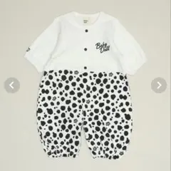 Baby Doll ドット柄ロンパース