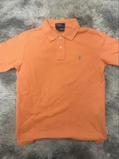 ポロシャツ　ラルフローレン　子ども　オレンジ