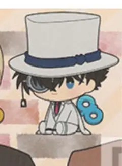 名探偵コナン ぺたっとねじまき らばーきーほるだー 怪盗キッド