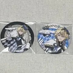 終わりのセラフ サンリオ ミカエラ ユウ キャラクター缶バッジ ②個