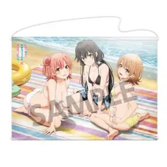 ラス1】俺ガイル スクール水着 B1タペストリー 一色いろは - メルカリ