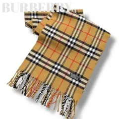 希少✨ Burberry バーバリー マフラー ウール ノバチェック ストール