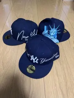 NEW ERAニューヨーク ヤンキース キャップセット7 1/2
