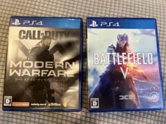 PS4 コールオブデューティ モダンウォーフェア＋バトルフィールドV