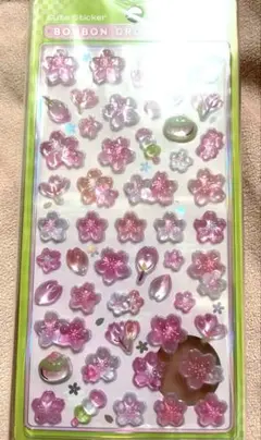 ボンボンドロップシール クーリア 和柄　桜　正規品
