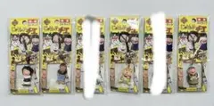 じゃりン子チエ ビーズ付き開運ストラップ 全6種 コンプリートセット 
