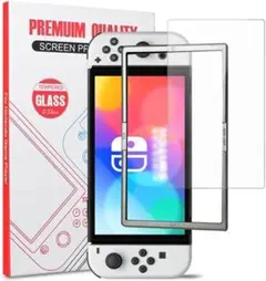 Switch 有機ELモデル4枚セット スイッチ カバー ガラスフィルム