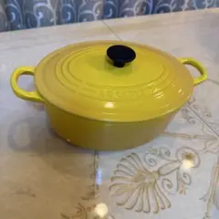 ルクルーゼ ココットオーバル ライラックミスト パープル 25cm 両手鍋
