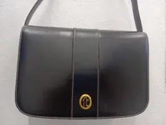 a.testoni　本革　2weyショルダーバッグ ブラックのサムネイル
