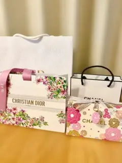 CHRISTIAN DIOR & CHANEL ショップ袋セット