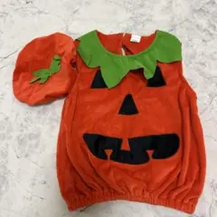 ハロウィン パンプキン 着ぐるみ ベビー用 2-3y