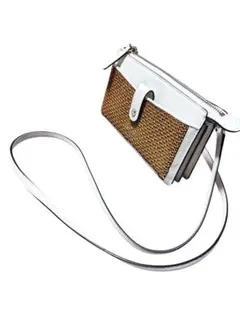 kate spade 　ショルダーバッグ ホワイト/ブラウン