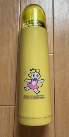 ミスタードーナツ　水筒　イエロー　原田治のサムネイル