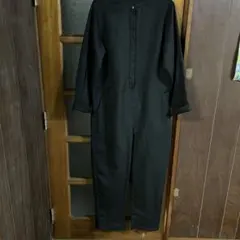 オールインワン ブラック バンドカラー