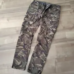 nano-universe 迷彩 カーゴパンツ