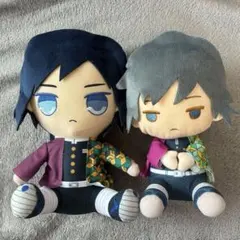 鬼滅の刃 ぬいぷりけおすわりBIG 冨岡義勇 胡蝶しのぶ - メルカリ