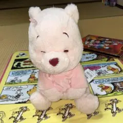 限定品くまのプーさん桜プーと白プー＋日本製写真入れ