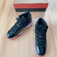 ナイキエアジーダン11レトロ ブラックレッドホワイト