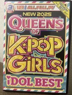 QUEENS OF K POP GIRLS IDOL BEST!３枚組DVD