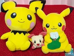 新品 ピカチュウのぬいぐるみ タグ付き4個 - メルカリ