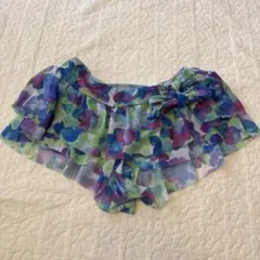 花柄セパレート水着 9M