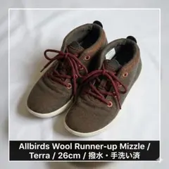 Allbirds オールバーズ ウールランナーアップ ミズル 26cm 撥水